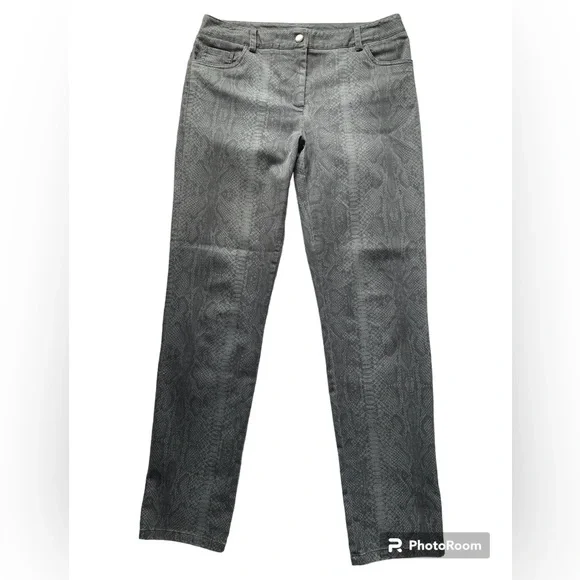 Elliott Lauren Pants. Snakeskin print. Size 6. - Picture 1 of 8